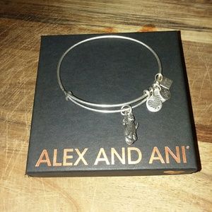 Alex and Ani Side bundle by side otter braclets